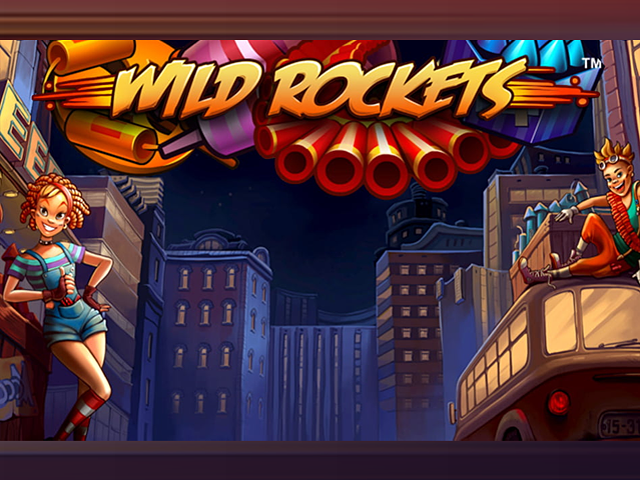 Игровой аппарат Wild Rockets в демо-режиме